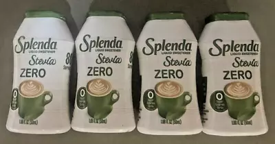 4 Splenda Stevia Zero Liquid 1.68 Oz. • $16.99