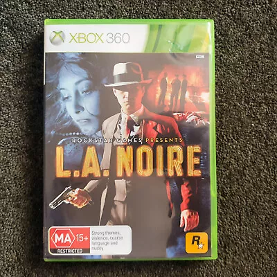 LA Noire - Xbox 360 PAL With Manual • $3