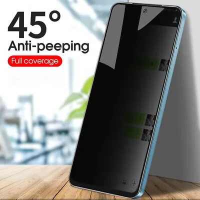 10D Privacy Tempered Glass Film For Xiaomi Redmi Note 12 11 10 Pro Mi 11T 10T • $6.88