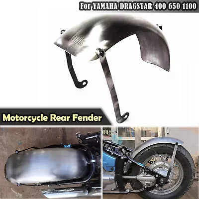 Motorcycle Mudguard Steel Plate Rear Fender Kit For Yamaha DRAGSTAR 400 650 1100 • $108.90