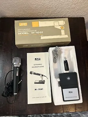 JVC Dynamic Microphone Victor Company Japan Limited  Model M-1061 • $24.99