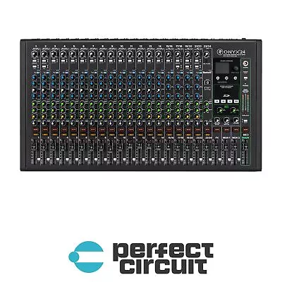 Mackie ONYX24 24-Channel Mixer + Audio Interface PRO AUDIO DEMO PERFECT CIRCUIT • $669.99