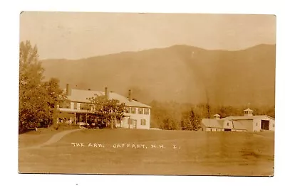 JAFFREY NH ~ THE ARK HOTEL. MT MONADNOCK AREA REAL PHOTO PC ~ Used 1919 • $12