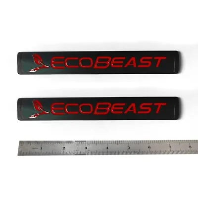 2pcs For 2011-2018 Ecobeast Emblem SUV ECOBOOST BL3Z-9942528-E (Black Red） • $16.99