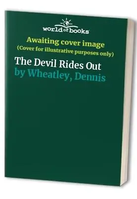£10.99 • Buy The Devil Rides Out By Wheatley, Dennis Hardback Book The Cheap Fast Free Post