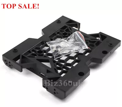 5.25  To 3.5/2.5 SSD HDD Metal Adapter Mounting Bracket Hard Drive Holder For PC • £5.98