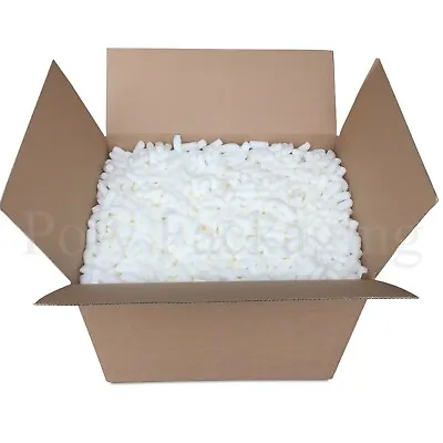 6 Cubic Feet Of ECOFLO LOOSE FILL Biodegradable/Void Fill/Packing Peanuts • £14.98