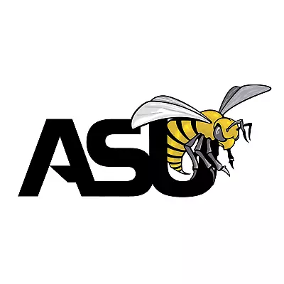 Alabama State ASU Hornets Football Vinyl Decal For Laptop Window Or Vehicle • $2.49