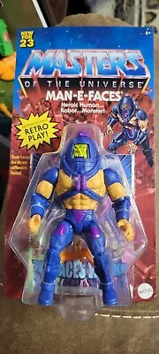 Masters Of The Universe Origin Man-E-Faces Figure Mini Comic Book Exclusive 2023 • $98.99