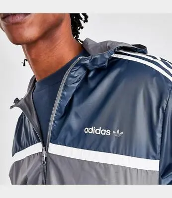 NWT Rare Adidas Originals Men's Adidas Itasca Reversible Jacket Nylon Cal Surf M • £98.26