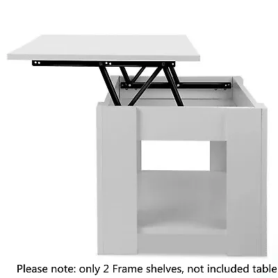 2x Spring Folding Lift Up Top Table Coffee Table Lifting Frame Hinge Desk Frame • £12.76