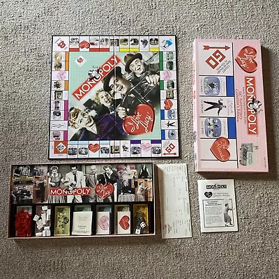 Complete Monopoly  I Love Lucy  50th Anniversary Collector's Edition Board Game • $44.99