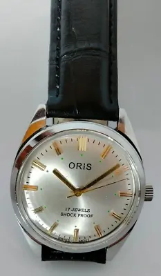 Antique Vintage Mechanical HAND WIND 17 Jewels FHF ST96 Swiss Men's Wristwatch • $30
