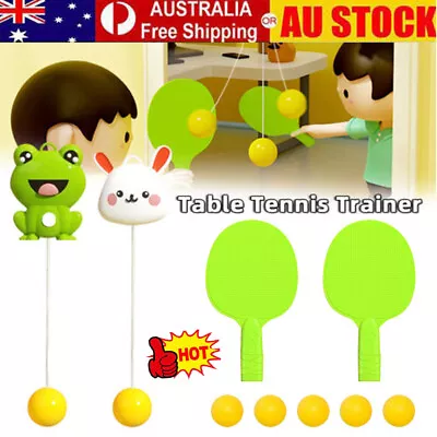 $13.89 • Buy Indoor Hanging Table Tennis Trainer Portable Set DM