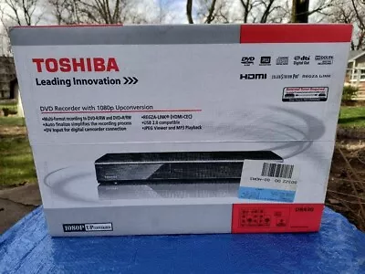 Toshiba DR430 DVD Recorder With 1080p Upconversion NEW SEALED • $649.99
