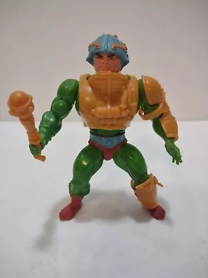 Vintage RED DOT 8 Back MAN-AT-ARMS Masters Of The Universe MOTU Figure Complete • $69.99