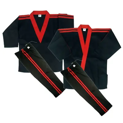 Martial Arts Karate Team Uniforms Gi - Open & V-Neck • $48.95