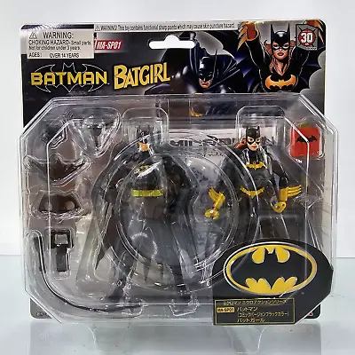 Takara MICROMAN Batman & Batgirl 4  Figure Set MA-SP01 DC Comics 2004 Japan NEW • $39.98