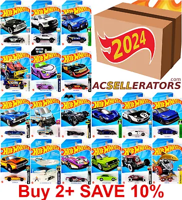 2024 🏁 Hot Wheels 🏁  Cars Main Line 🚗🚙🚓 🚚 YOU PICK ✅ BUY 15+ FREE SHIP ✅ • $2.49