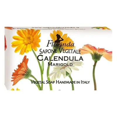 Florinda Spring Flowers Marigold Vegetal Soap Bar 100g 3.5oz • £7.28