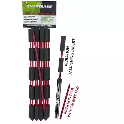 Golf Shaft Vibration Dampening Insert. By SHAFTEASE  Easy To Install.  Wt. 2 G. • $32.59