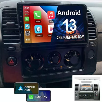 Android 13.0 Carplay Car Stereo Radio For Nissan Navara D40 2006-2012 GPS 2G+64G • $199.99