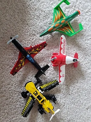 Matchbox Diecast LOT Of 4 Airplanes Jets - Mattel • $22