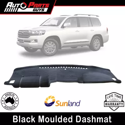 Fits Toyota Landcruiser 200 Series With Centre Speaker 2015 - ON Black Dashmat • $89.99