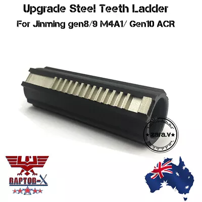 Upgrade Metal 13 Teeth Piston Ladder JINMING Gen 8 J9 J10 CYMA JM Gel Blaster OZ • $19.95