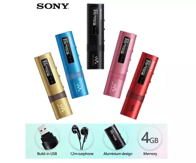 For SONY NWZ-B183F 4GB Protable USB MP3 Music Player With Built-in FM Tuner • $52