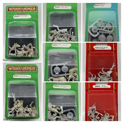 Games Workshop Warhammer Fantasy Blister Lizardmen NIB OOP (Green & Red) • $43.29