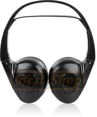 $26.99 • Buy Audiovox MTGHP1CA Single Channel IR Wireless Headphones Foldable