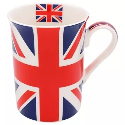 2 X Union Jack Great Britain England Individually Boxed Fine China Mugs • £12.99