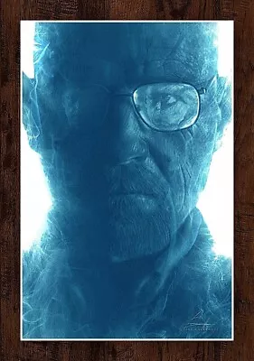 Breaking Bad Blue Smoke Walter White Limited Edition Print • $117