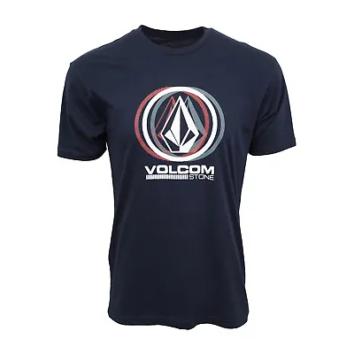 Volcom Mens Premium T Shirt Navy New • $11.95