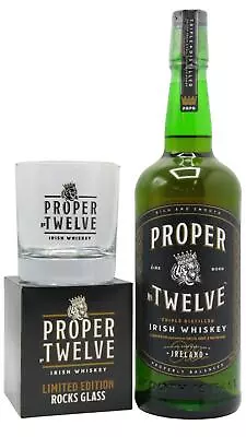 Proper No. Twelve 12 - Free Limited Edition Rocks Glass & Conor McGregor Iris... • £32.50