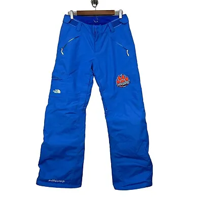 $25.45 • Buy The North Face Women’s Medium Snowboard Ski Lined Insulated Bootcut Pants Blue