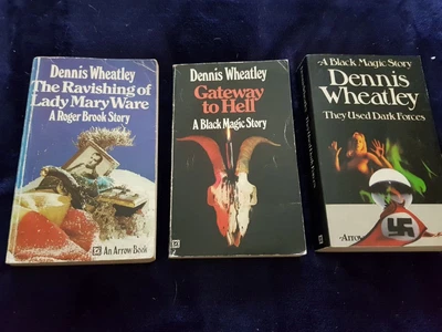 £2.97 • Buy 3 X CLASSIC DENNIS WHEATLEY BOOKS Inc GATEWAY TO HELL / THEY USED DARK FORCES
