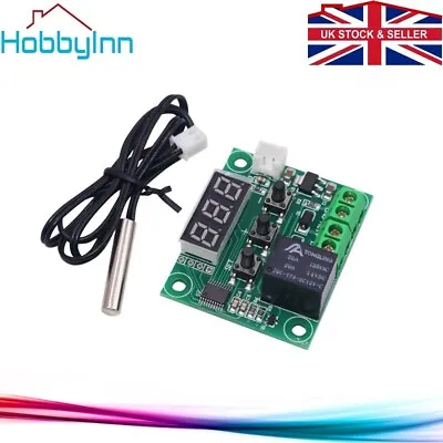 £5.49 • Buy XH-W1209 Digital Thermostat Module 12V Control Board Temperature Control Switch