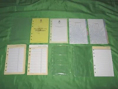 COMPACT ~ 5 Month Undated Refill TAB PAGE LOT Franklin Covey Planner Fill Set 86 • $21.99