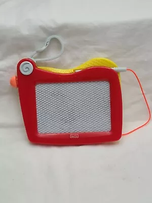 £7.46 • Buy 2004 Fisher Price Red Doodle Pro Magnetic Mini Drawing Board Travel Toy