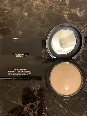 MAC Mineralize Skinfinish Natural Face Powder ~ Light Plus~ NIB Full Size In Box • $34.99