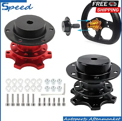 Car Racing Steering Wheel Quick Release Hub Adapter Snap Off Boss Kits Universal • $17.99