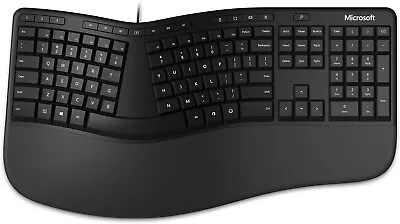 Microsoft Ergonomic (RJU-00001) Wired Keyboard • $59.99