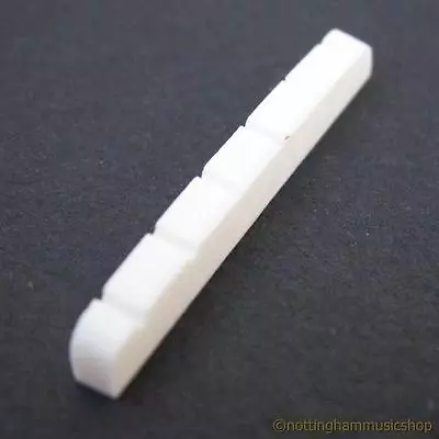 £6.89 • Buy LEFT HANDED ELECTRIC STRATOCASTER/TELECASTER CATTLE BONE GUITAR NUT 43x3.5x5.3mm