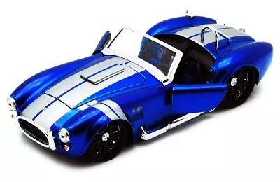 Jada Big Time Muscle 1965 Shelby Cobra 427 S/c 1/24 Diecast New In Box 90537 • $7.50