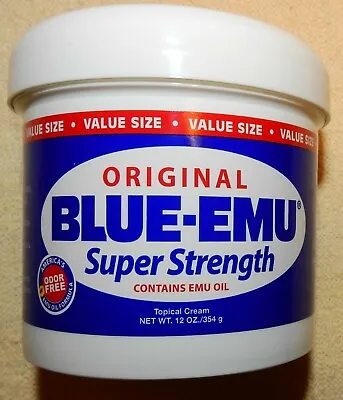 $35.45 • Buy Blue Emu Original Analgesic Cream Super Strength Soothes Joints Muscles 12 Ounce