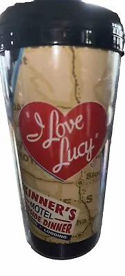 I Love Lucy 16 Oz Travel Plastic Coffee Mug California Here We Come! • $8.50