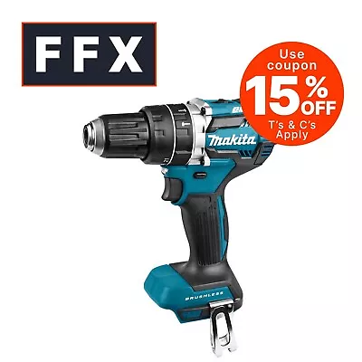 Makita DHP484Z 18v LXT Li-ion Brushless Combi Hammer Drill Bare Unit Body Only • £92.85