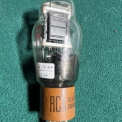 1 801-A NOS Brown Base Ceramic HiFi Radio  Vacuum Tube Made In The USA • $125